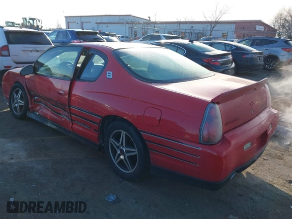 2004 Chevrolet Monte Carlo SS Supercharged z VIN 2G1WZ121249452631, wystawiony jako IAAI lot #41447110 z przebiegiem 75 049 mil mil oraz . Historia ofert i sprzedaży dostępna na DreamBid. Obrazek 3.