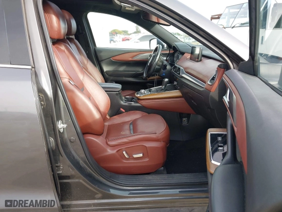 2016 Mazda CX-9 Signature with VIN JM3TCBEY7G0112486, listed as a IAAI auction lot 41592723 with 91,392 mi miles. Bid and sale history available at carsss.com. Image 5.