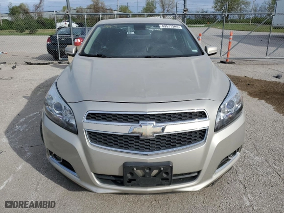 2013 Chevrolet Malibu LT with VIN 1G11E5SA5DF228760, listed as a Copart auction lot 49577344 with 104,386 mi miles and Salvage Title. Bid and sale history available at carsss.com. Image 5.