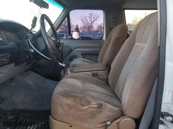 1996 Ford Bronco Custom with VIN 1FMEU15H3TLB67546, listed as a Copart auction lot 88875695 with 222,701 mi miles and Clean Title. Bid and sale history available at carsss.com. Image 7.