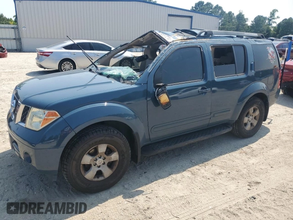 2006 Nissan Pathfinder SE z VIN 5N1AR18U66C619440, wystawiony jako Copart lot #59337215 z przebiegiem Nie podano mil oraz Szkoda całkowita • Salvage title. Historia ofert i sprzedaży dostępna na DreamBid. Obrazek 1.