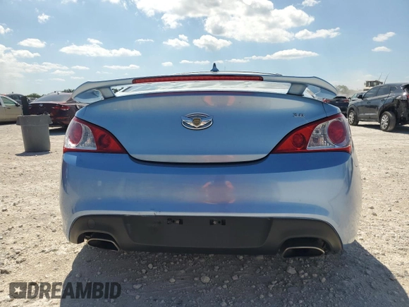 2012 Hyundai Genesis Coupe Grand Touring z VIN KMHHU6KH6CU072438, wystawiony jako Copart lot #52910985 z przebiegiem Nie podano mil oraz Szkoda całkowita • Salvage title. Historia ofert i sprzedaży dostępna na DreamBid. Obrazek 6.