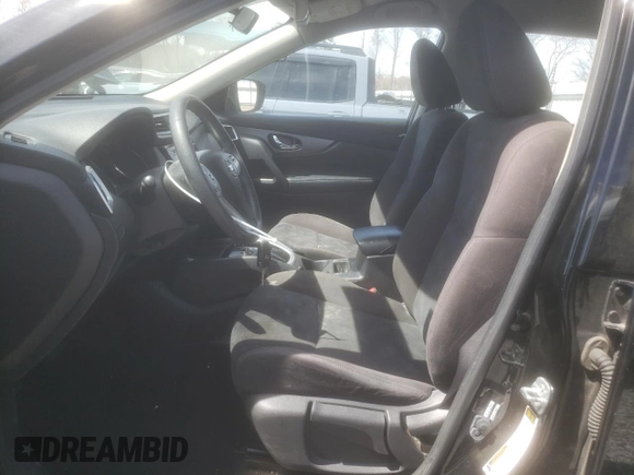 2015 Nissan Rogue S with VIN KNMAT2MV0FP524942, listed as a Copart auction lot 49583595 with 95,133 mi miles and Salvage Title. Bid and sale history available at DreamBid. Image 7.