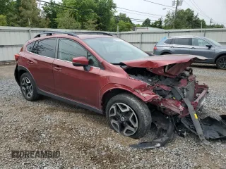 2018 Subaru Crosstrek Limited with VIN JF2GTAMC7J8312241, listed as a Copart auction lot 60807585 with 156,046 mi miles and Salvage title. Bid and sale history available at DreamBid. Image 4.