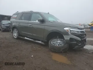 2024 Ford Expedition Limited z VIN 1FMJU2A85REA09135, wystawiony jako Copart lot #52790235 z przebiegiem 12 610 mil mil oraz Nie do naprawy • Non repairable. Historia ofert i sprzedaży dostępna na DreamBid. Obrazek 4.