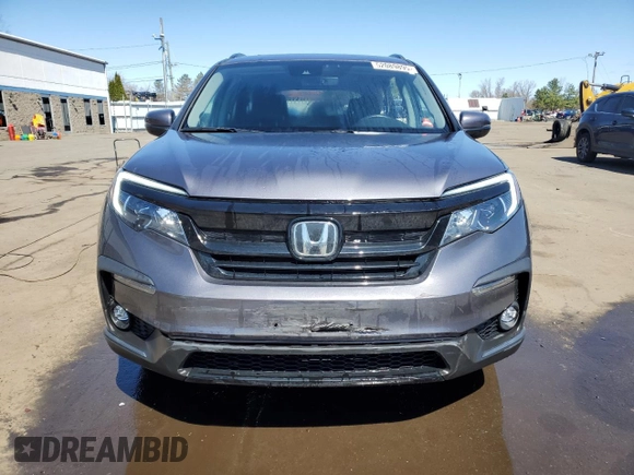 2021 Honda Pilot Special Edition with VIN 5FNYF6H25MB013439, listed as a Copart auction lot 52089895 with 35,582 mi miles and Salvage Title. Bid and sale history available at carsss.com. Image 5.