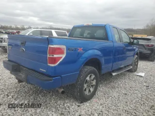 2013 Ford F-150 XL with VIN 1FTFX1EF1DFB09577, listed as a Copart auction lot 51063005 with 197,289 mi miles and Salvage title. Bid and sale history available at DreamBid. Image 3.