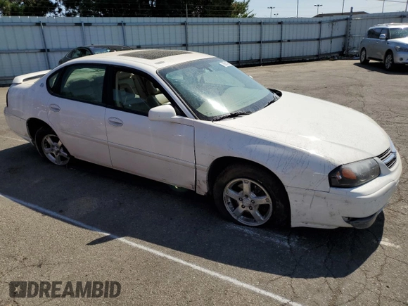 2005 Chevrolet Impala LS z VIN 2G1WH52K159335126, wystawiony jako Copart lot #70617914 z przebiegiem 135 113 mil mil oraz Szkoda całkowita • Salvage title. Historia ofert i sprzedaży dostępna na DreamBid. Obrazek 4.