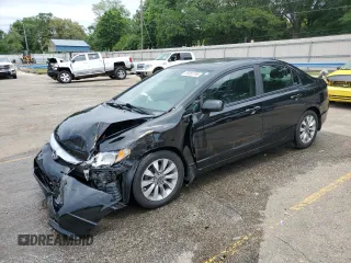 2009 Honda Civic EX-L z VIN 1HGFA16929L019701, wystawiony jako Copart lot #55955795 z przebiegiem 111 824 mil mil oraz Szkoda całkowita • Salvage title. Historia ofert i sprzedaży dostępna na DreamBid. Obrazek 1.
