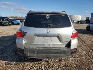 2012 Toyota Highlander Limited with VIN 5TDDK3EH3CS127807, listed as a Copart auction lot 50633975 with 173,072 mi miles and Salvage Title. Bid and sale history available at carsss.com. Image 6.