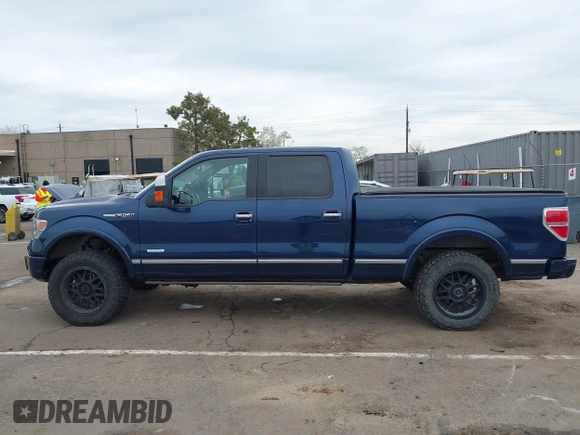 2014 Ford F-150 XL with VIN 1FTFW1ET7EFA52599, listed as a IAAI auction lot 41848890 with 154,353 mi miles. Bid and sale history available at carsss.com. Image 14.