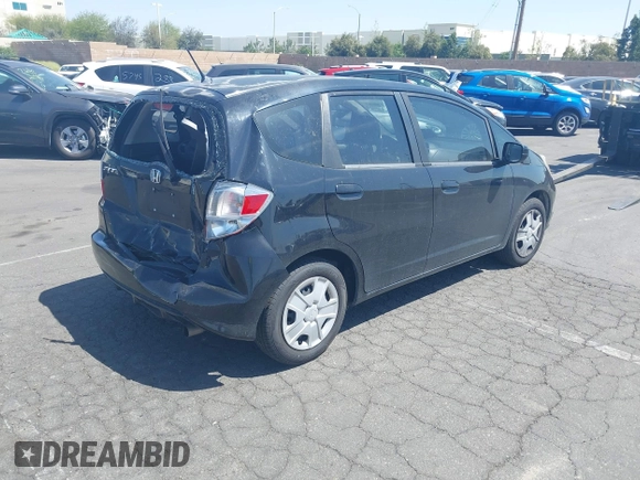 2013 Honda Fit with VIN JHMGE8H34DC010417, listed as a IAAI auction lot 42030083 with 108,249 mi miles. Bid and sale history available at carsss.com. Image 4.