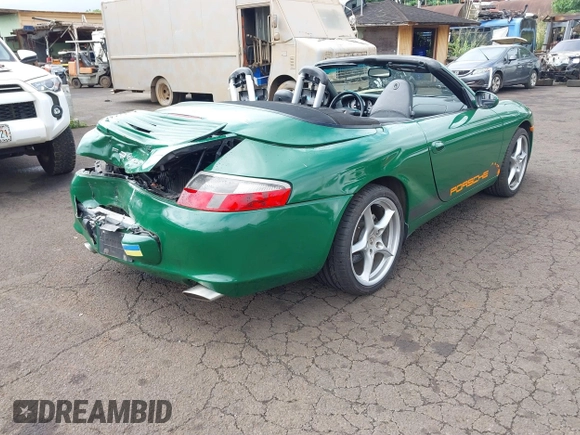 2002 Porsche 911 with VIN WP0CA29992S654557, listed as a IAAI auction lot 41615370 with 75,986 mi miles and . Bid and sale history available at DreamBid. Image 4.