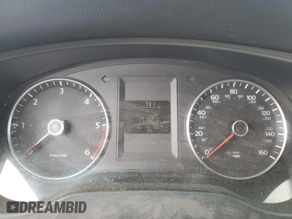 2012 Volkswagen Jetta TDI w/Premium & Nav with VIN 3VWLL7AJ4CM360634, listed as a Copart auction lot 58619355 with 171,903 mi miles and Salvage title. Bid and sale history available at DreamBid. Image 9.