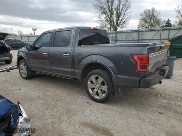 2016 Ford F-150 XLT with VIN 1FTEW1EG4GFC99712, listed as a Copart auction lot 51516085 with 174,670 mi miles and Salvage Title. Bid and sale history available at carsss.com. Image 2.