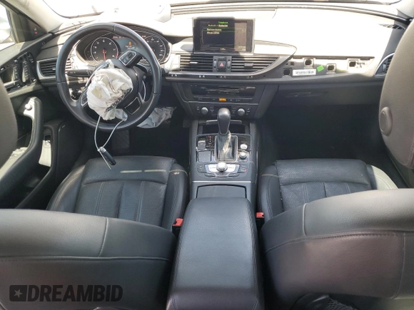 2016 Audi A6 Prestige with VIN WAUHGAFCXGN003553, listed as a Copart auction lot 57470265 with 89,026 mi miles and Salvage title. Bid and sale history available at DreamBid. Image 8.
