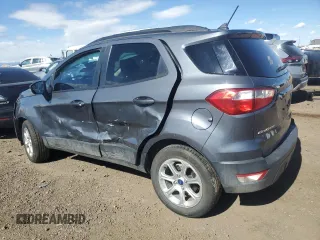 2020 Ford EcoSport SE z VIN MAJ3S2GEXLC355478, wystawiony jako Copart lot #46917515 z przebiegiem 65 689 mil mil oraz Szkody całkowita. Historia ofert i sprzedaży dostępna na DreamBid. Obrazek 2.