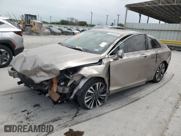 2019 Lincoln MKZ Reserve II z VIN 3LN6L5E99KR633939, wystawiony jako Copart lot #50454485 z przebiegiem Nie podano mil oraz Szkoda całkowita • Salvage title. Historia ofert i sprzedaży dostępna na DreamBid. Obrazek 1.