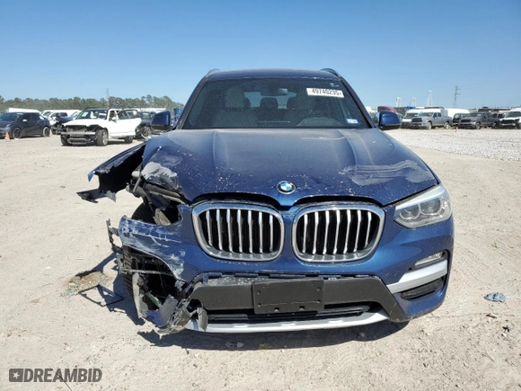 2018 BMW X3 xDrive30i with VIN 5UXTR9C52JLC68919, listed as a Copart auction lot 49740235 with 84,147 mi miles and Salvage Title. Bid and sale history available at carsss.com. Image 5.