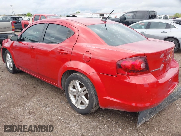 2014 Dodge Avenger SE z VIN 1C3CDZAB0EN112964, wystawiony jako IAAI lot #42155909 z przebiegiem 159 998 mil mil oraz . Historia ofert i sprzedaży dostępna na DreamBid. Obrazek 3.