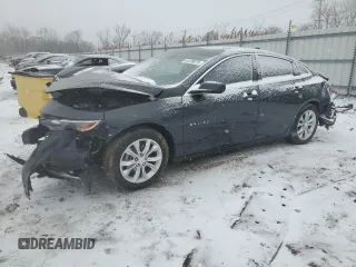 2022 Chevrolet Malibu LT with VIN 1G1ZD5ST1NF184913, listed as a Copart auction lot 44739975 with 66,308 mi miles and Salvage Title. Bid and sale history available at DreamBid. Image 1.