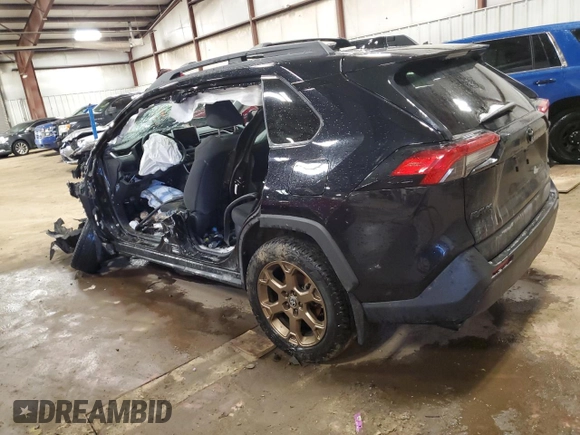 2023 Toyota RAV4 Hybrid XLE with VIN 2T3UWRFV2PW173709, listed as a Copart auction lot 44143205 with 23,050 mi miles and Salvage Title. Bid and sale history available at carsss.com. Image 2.