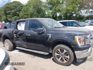 2021 Ford F-150 XL with VIN 1FTFW1E5XMKE21429, listed as a IAAI auction lot 40347406 with 125,000 mi miles. Bid and sale history available at carsss.com. Image 13.