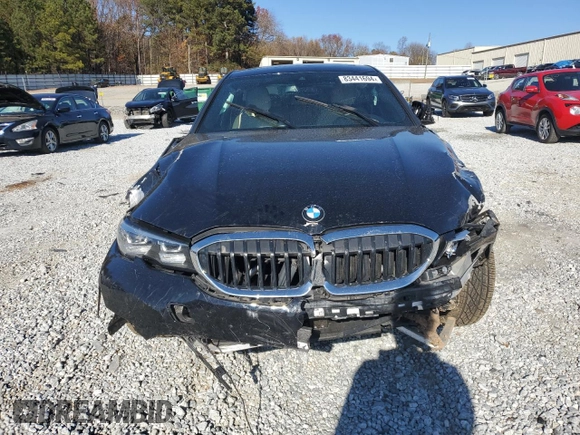 2019 BMW 3 Series 330i with VIN WBA5R1C50KAK10701, listed as a Copart auction lot 83441694 with 69,076 mi miles and Salvage Title. Bid and sale history available at carsss.com. Image 5.