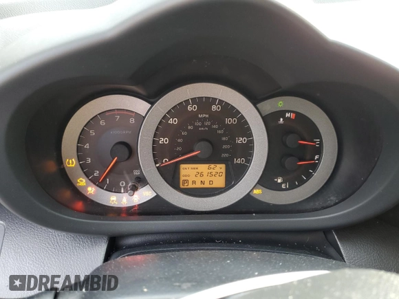 2007 Toyota RAV4 Sport with VIN JTMZD32V876051274, listed as a Copart auction lot 46070385 with 261,520 mi miles and Salvage Title. Bid and sale history available at carsss.com. Image 9.