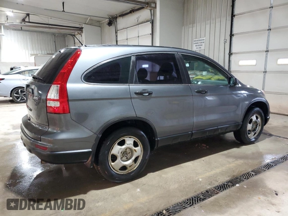 2011 Honda CR-V LX with VIN 5J6RE4H31BL040758, listed as a Copart auction lot 52096425 with 176,460 mi miles and Salvage Title. Bid and sale history available at DreamBid. Image 3.