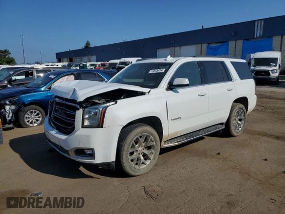 2018 GMC Yukon SLE with VIN 1GKS2AKC2JR405150, listed as a Copart auction lot 71619894 with 120,928 mi miles and Clean Title. Bid and sale history available at carsss.com. Image 1.