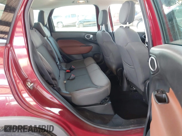2015 FIAT 500L Urbana Trekking with VIN ZFBCFADH8FZ034079, listed as a IAAI auction lot 42437851 with 54,216 mi miles and . Bid and sale history available at DreamBid. Image 8.