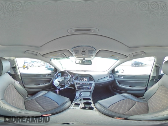 2017 Hyundai Sonata Sport with VIN 5NPE34AF4HH539386, listed as a Copart auction lot 87185104 with 158,152 mi miles and Salvage Title. Bid and sale history available at DreamBid. Image 14.