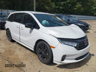 2023 Honda Odyssey Sport z VIN 5FNRL6H74PB021710, wystawiony jako IAAI lot #40276141 z przebiegiem 40 000 mil mil oraz . Historia ofert i sprzedaży dostępna na DreamBid. Obrazek 1.