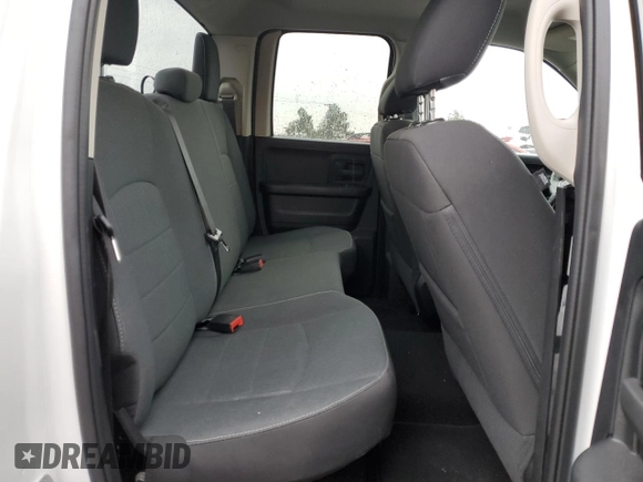 2022 Ram 1500 Tradesman with VIN 1C6RR7FG1NS239604, listed as a Copart auction lot 49132525 with 21,104 mi miles and Salvage title. Bid and sale history available at DreamBid. Image 10.