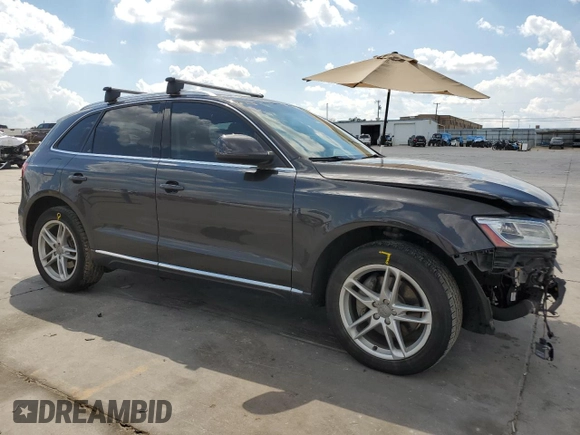 2014 Audi Q5 Prestige with VIN WA1VMAFP4EA017884, listed as a Copart auction lot 70778654 with 76,361 mi miles and Salvage title. Bid and sale history available at DreamBid. Image 4.