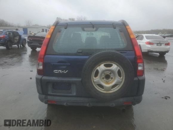 2004 Honda CR-V LX with VIN SHSRD78474U252663, listed as a Copart auction lot 52090185 with 202,703 mi miles and Salvage Title. Bid and sale history available at carsss.com. Image 6.