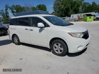 2014 Nissan Quest S with VIN JN8AE2KP8E9103332, listed as a Copart auction lot 52381215 with 221,444 mi miles and Clean Title. Bid and sale history available at carsss.com. Image 4.