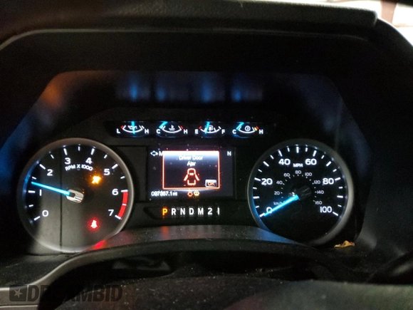 2019 Ford Super Duty F-250 SRW XL with VIN 1FT7W2B63KEG67693, listed as a Copart auction lot 45310795 with 97,367 mi miles and Salvage Title. Bid and sale history available at carsss.com. Image 9.