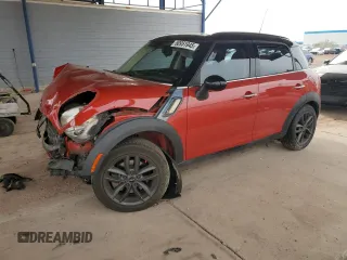 2013 MINI Countryman S z VIN WMWZC3C51DWP24514, wystawiony jako Copart lot #50951945 z przebiegiem 156 156 mil mil oraz Szkoda całkowita • Salvage title. Historia ofert i sprzedaży dostępna na DreamBid. Obrazek 1.