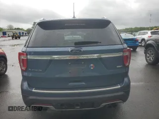 2018 Ford Explorer Platinum z VIN 1FM5K8HT9JGA66466, wystawiony jako Copart lot #56794895 z przebiegiem 84 733 mil mil oraz Szkoda całkowita • Salvage title. Historia ofert i sprzedaży dostępna na DreamBid. Obrazek 6.