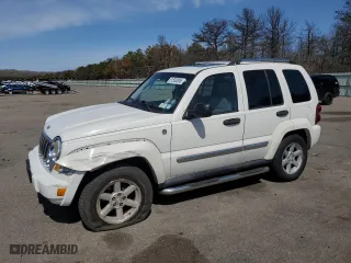 2005 Jeep Liberty Limited with VIN 1J8GL58K75W559065, listed as a Copart auction lot 51503805 with 120,368 mi miles and Salvage Title. Bid and sale history available at carsss.com. Image 1.