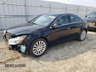 2013 Buick Regal Turbo 1SP with VIN 2G4GT5EV9D9169870, listed as a Copart auction lot 65636873 with 131,350 mi miles and Salvage title. Bid and sale history available at DreamBid. Image 1.