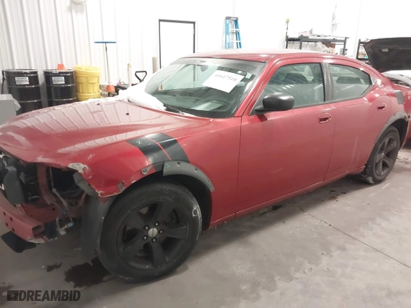 2008 Dodge Charger with VIN 2B3KA43R98H112473, listed as a IAAI auction lot 41617510 with 134,210 mi miles. Bid and sale history available at carsss.com. Image 2.