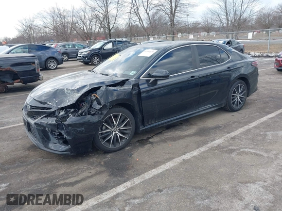 2021 Toyota Camry SE Nightshade with VIN 4T1G11AK6MU488155, listed as a IAAI auction lot 41394539 with 53,577 mi miles. Bid and sale history available at carsss.com. Image 17.