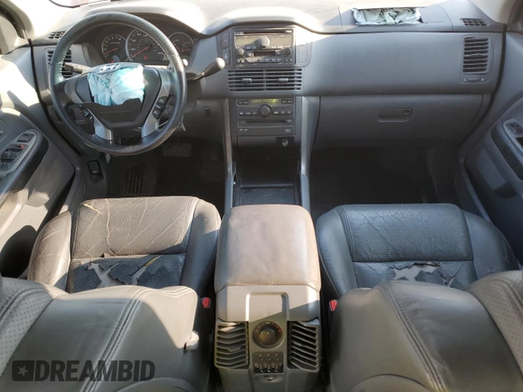 2003 Honda Pilot EX z VIN 2HKYF18683H606007, wystawiony jako Copart lot #56122395 z przebiegiem 200 269 mil mil oraz Szkoda całkowita • Salvage title. Historia ofert i sprzedaży dostępna na DreamBid. Obrazek 8.