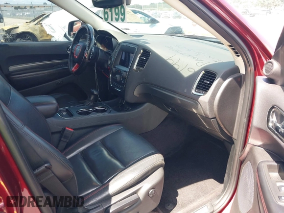 2018 Dodge Durango GT with VIN 1C4RDHDG5JC239657, listed as a IAAI auction lot 42203858 with 156,861 mi miles and . Bid and sale history available at DreamBid. Image 5.