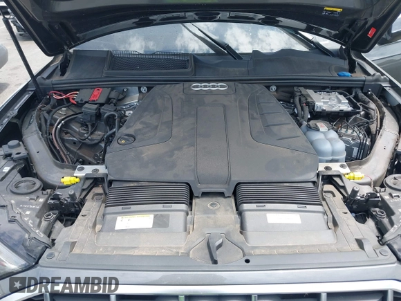 2023 Audi Q7 Premium Plus with VIN WA1LCBF74PD006448, listed as a IAAI auction lot 39876273 with 22,295 mi miles and . Bid and sale history available at DreamBid. Image 10.
