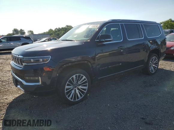 2024 Jeep Grand Wagoneer Series III with VIN 1C4SJSGP4RS186356, listed as a Copart auction lot 65508245 with 13,811 mi miles and Clean title. Bid and sale history available at DreamBid. Image 1.