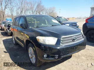 2009 Toyota Highlander Hybrid Limited with VIN JTEEW44A792030933, listed as a IAAI auction lot 41761838 with 257,644 mi miles. Bid and sale history available at carsss.com. Image 1.